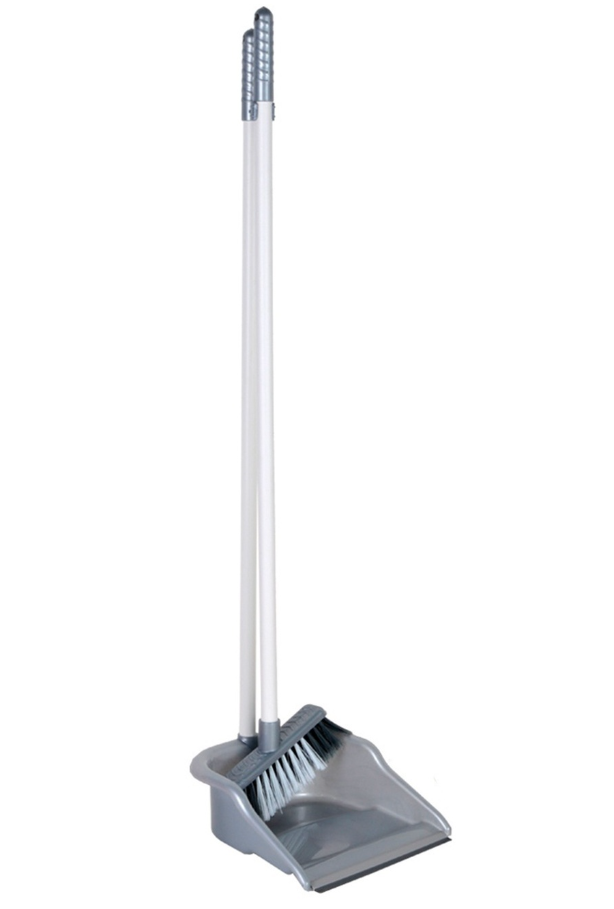 SET ZA ČIŠĆENJE 2/1 PVC METLA+LOPATICA S DRŽALICOM 88X21 CM