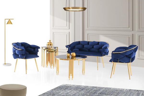 SET BUBBLE KLUPA (150X42 CM ) + 2 FOTELJE (80X42 CM)