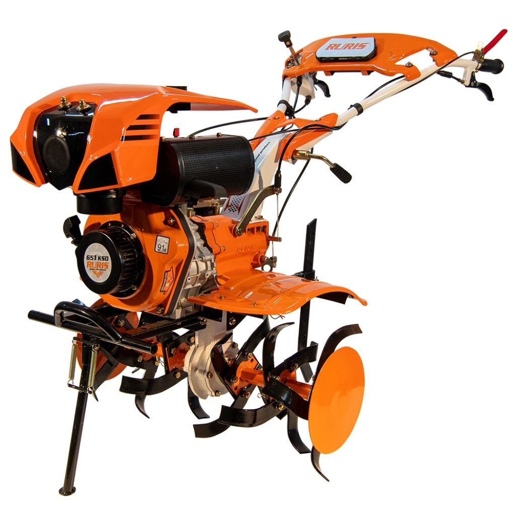Motorna freza RURIS 651KSD +gumeni točkovi set 4pcs