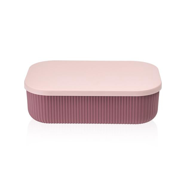 KUTIJA PVC SA POKLOPCEM MIX BOJE 3,2L 26X17X7 CM TBN-1418 KOM