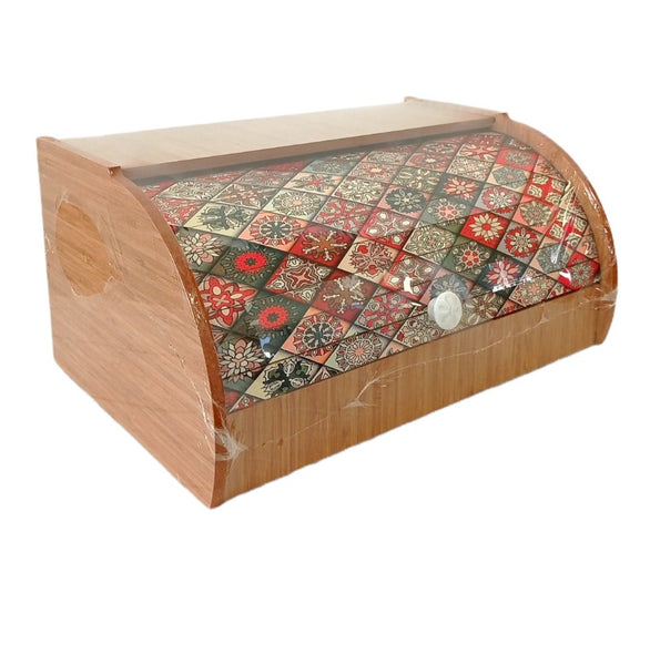 Kutija za hljeb drvena 38x26x17cm