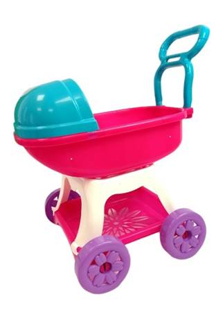 Kolica za lutke PVC